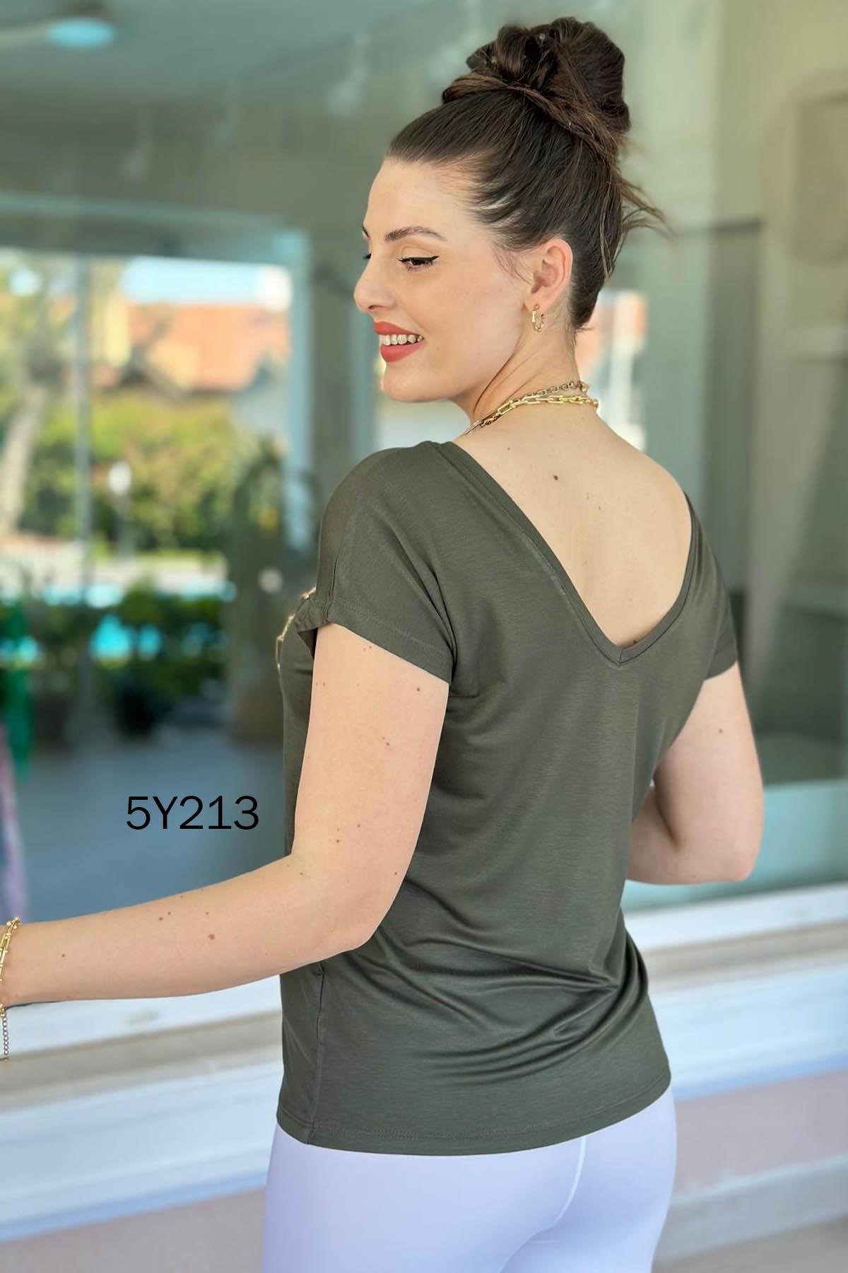 Önlü Arkalı Giyilebilen Bambu Tshirt