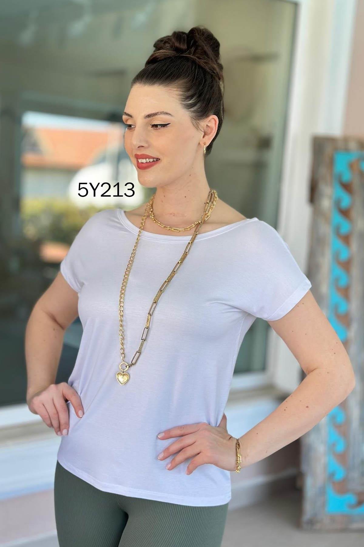Önlü Arkalı Giyilebilen Bambu Tshirt
