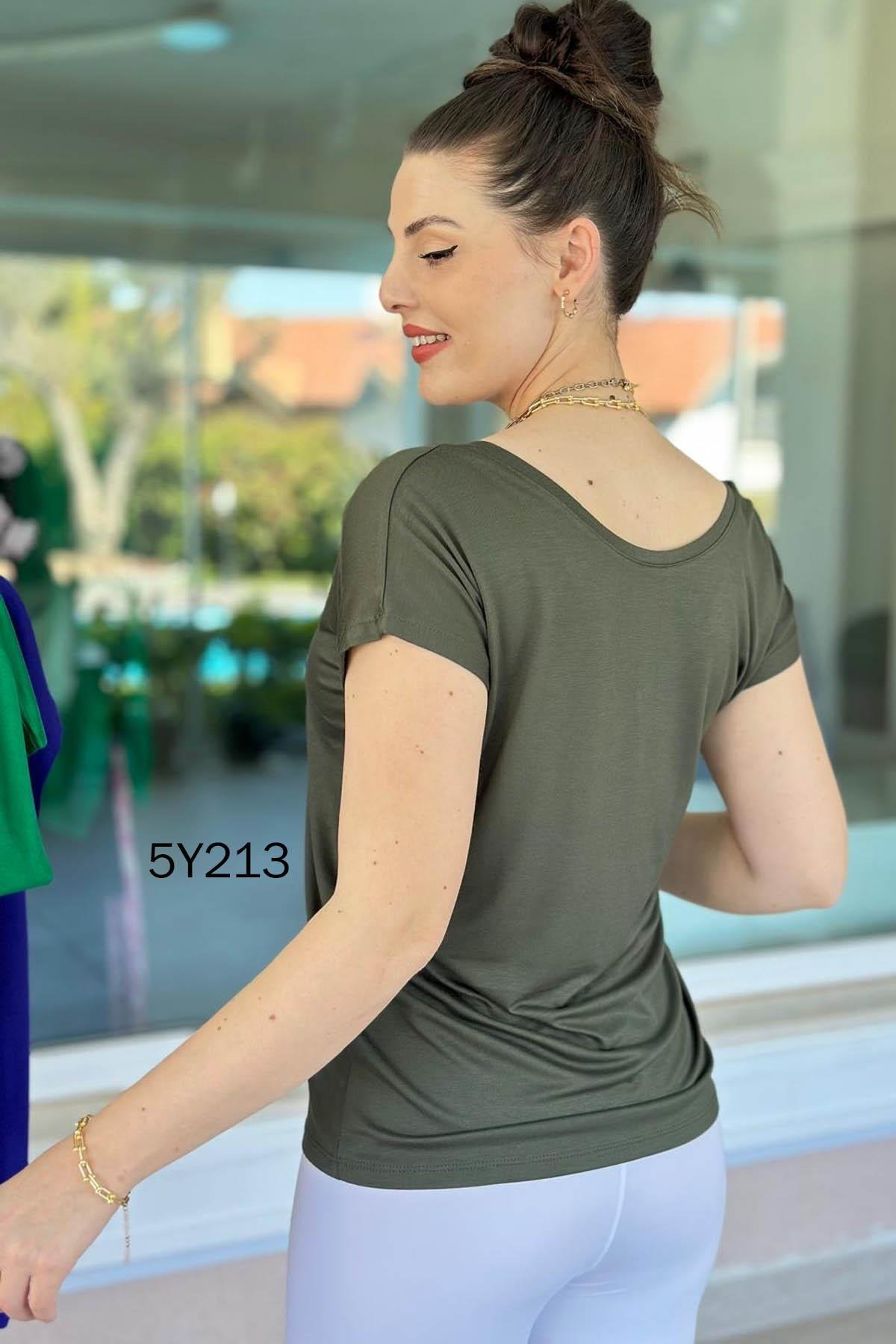 Önlü Arkalı Giyilebilen Bambu Tshirt