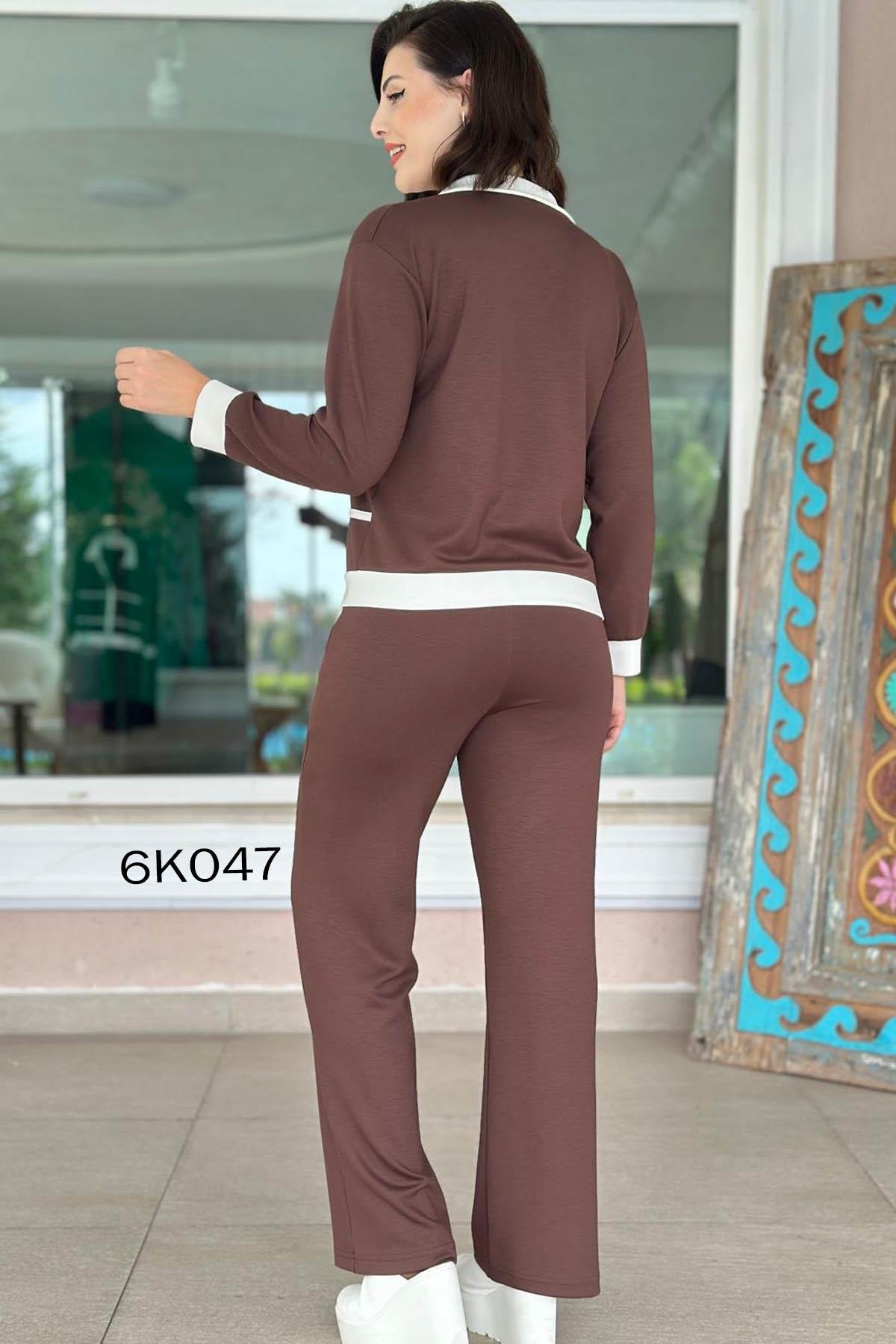 Polo Yaka Çıtçıtlı Modal Takım