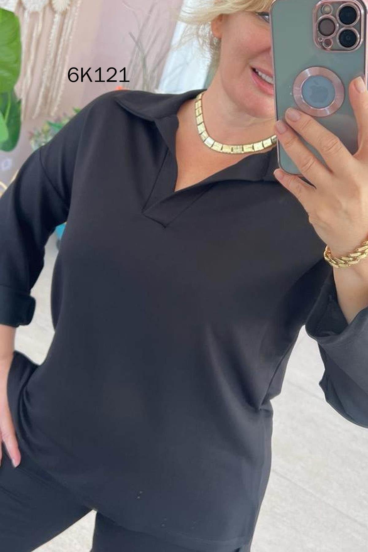 Polo Yaka Kristal 2 İplik Takım