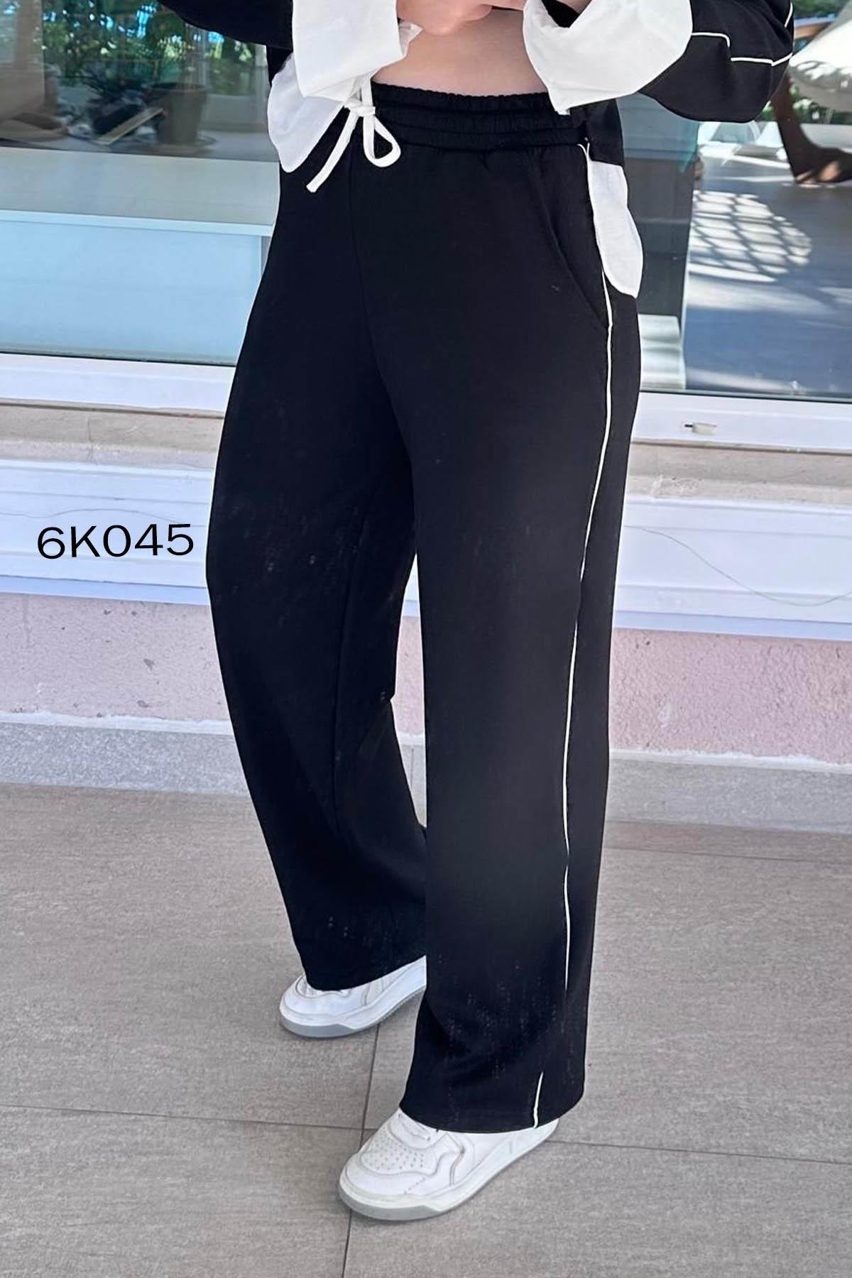 Poplin Garnili Modal Takım