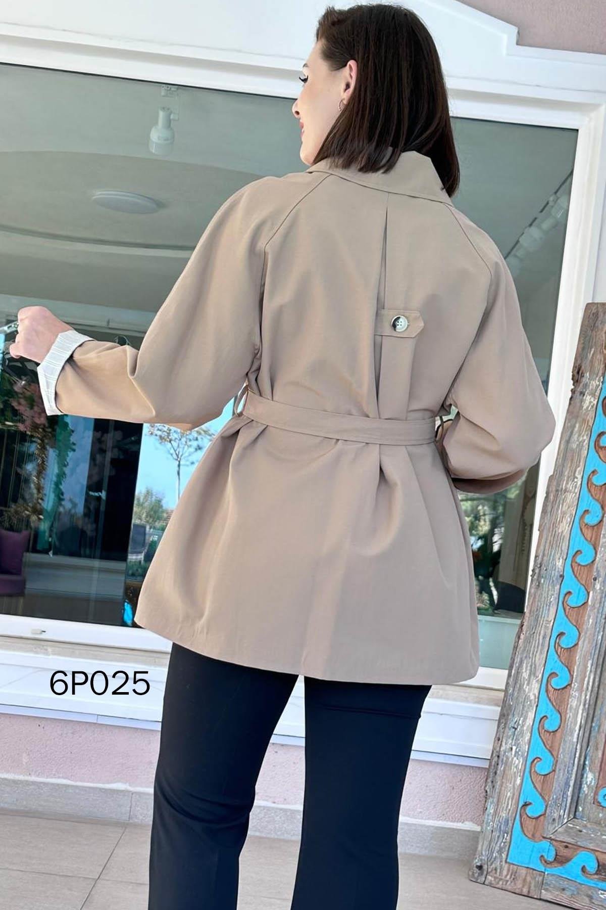 Prive Seri Polo Yaka  Cotton Trençkot