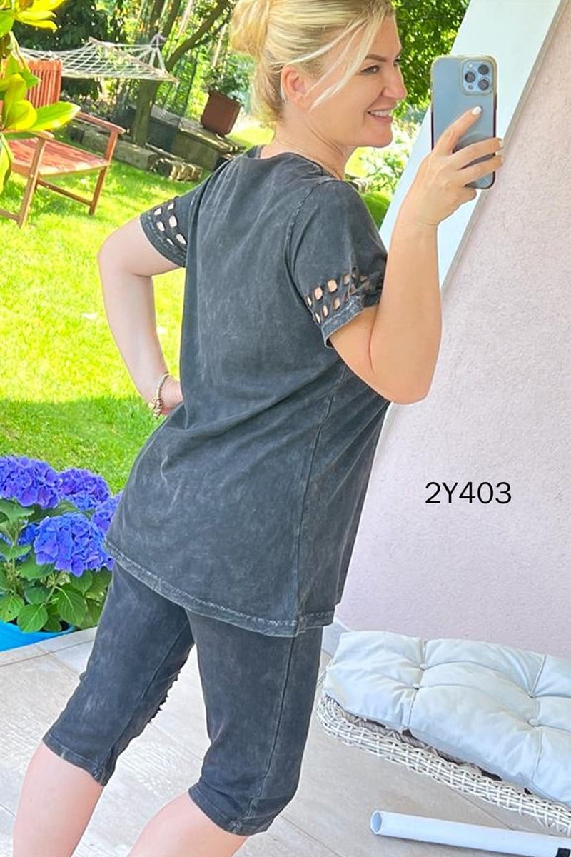 Pul Detay Capri Takım