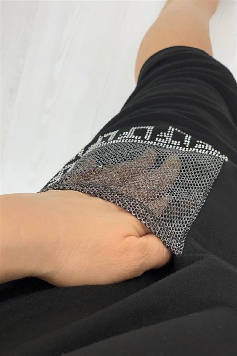 Riena- Kapşonlu Taşlı Elbise