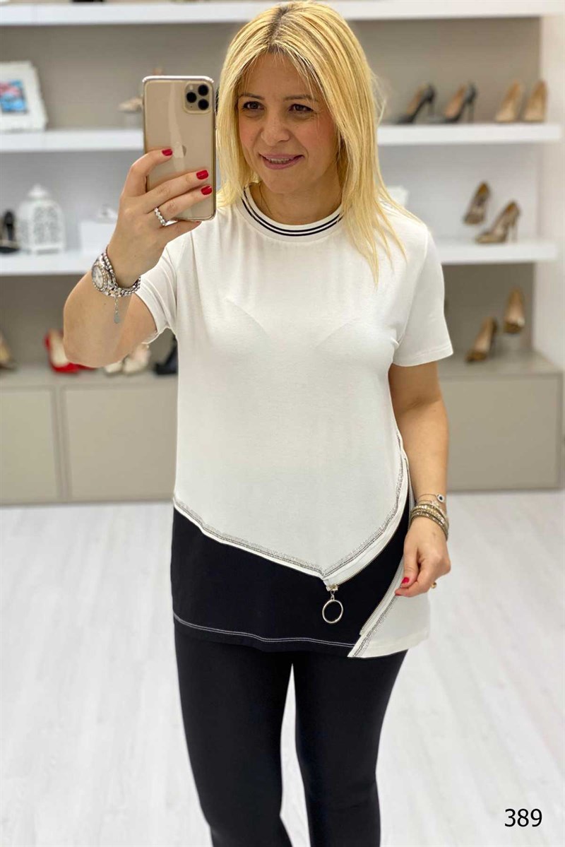 Taş İşlemeli Blıuz