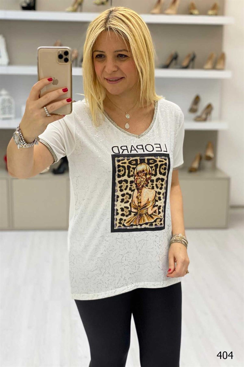 Taşlı Bluz