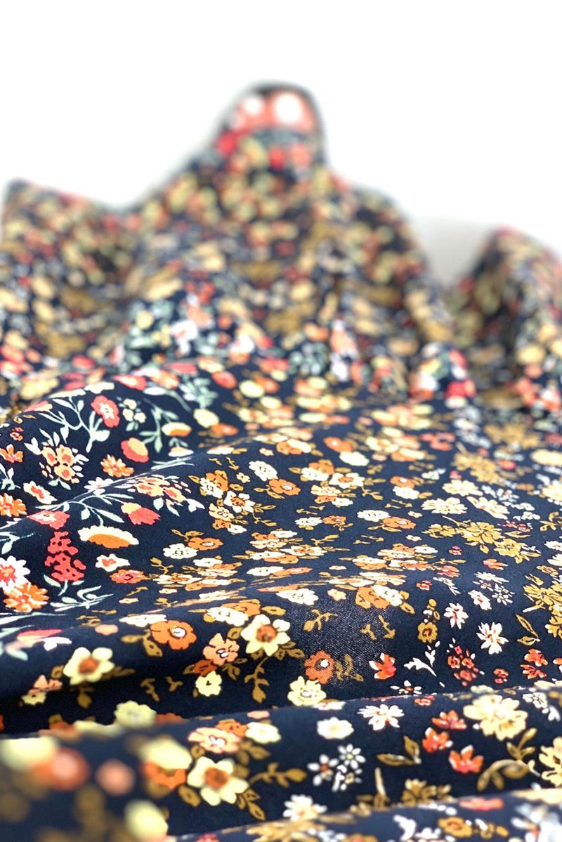 Try- Sıfır Kol Çiçek Elbise