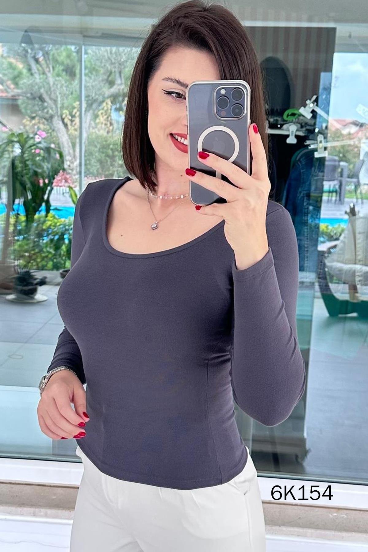 U Yaka Likralı Body