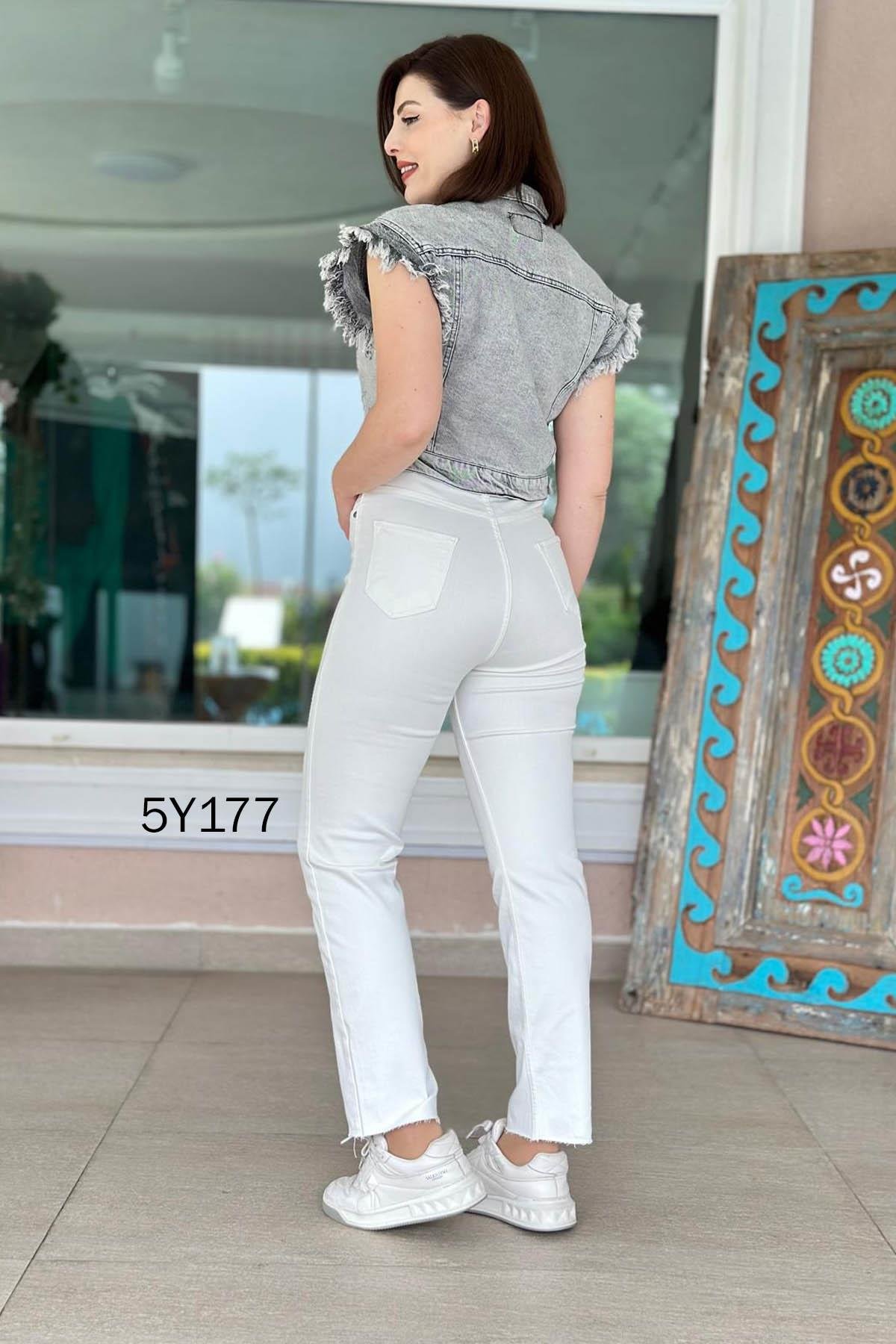 Ultra Likra Boyfit Kot Pantolon