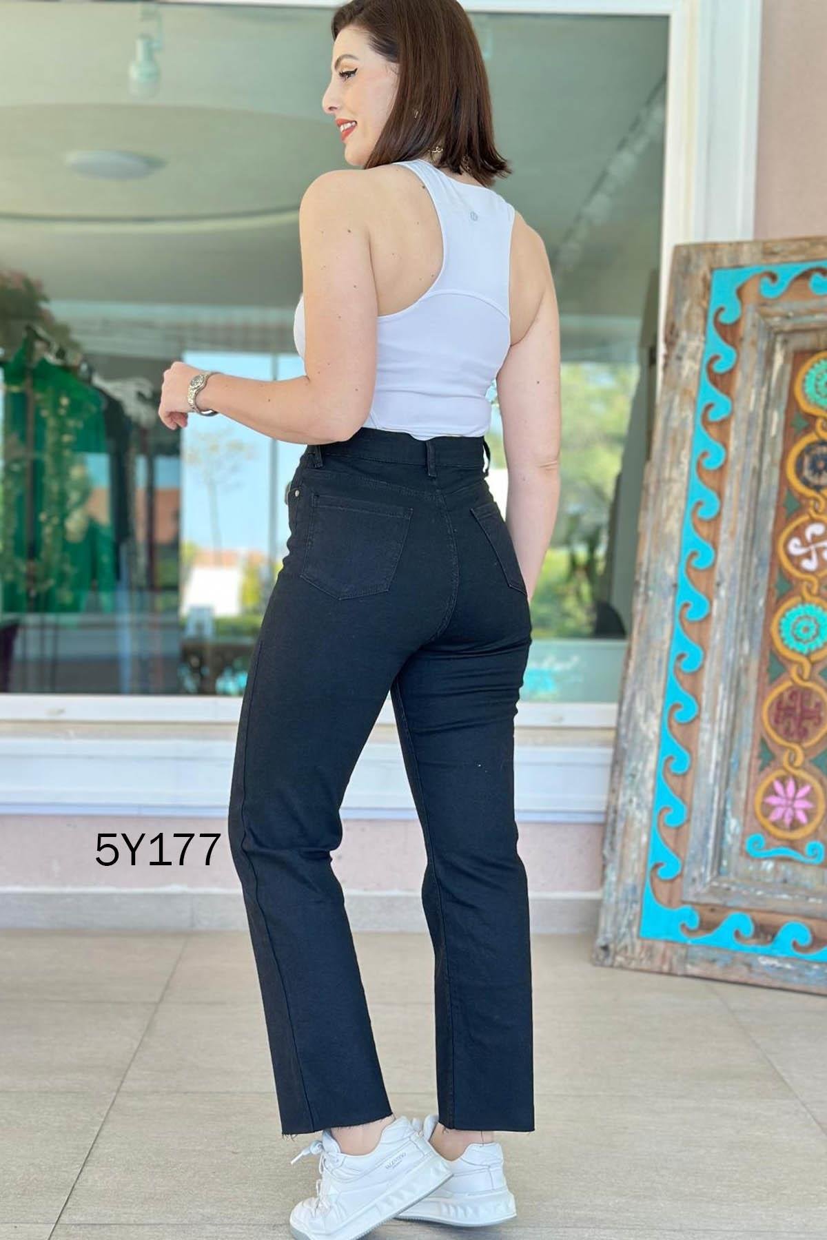 Ultra Likra Boyfit Kot Pantolon