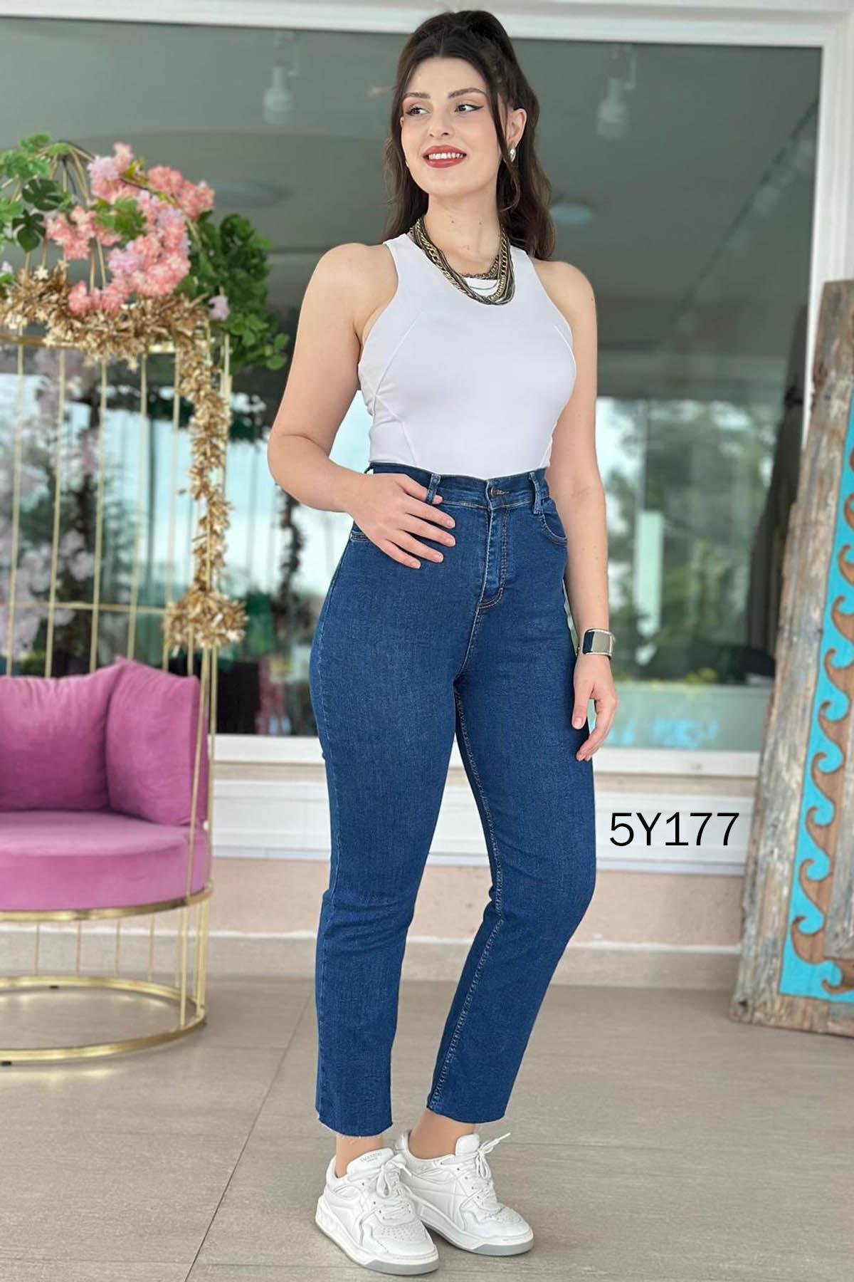 Ultra Likra Boyfit Kot Pantolon