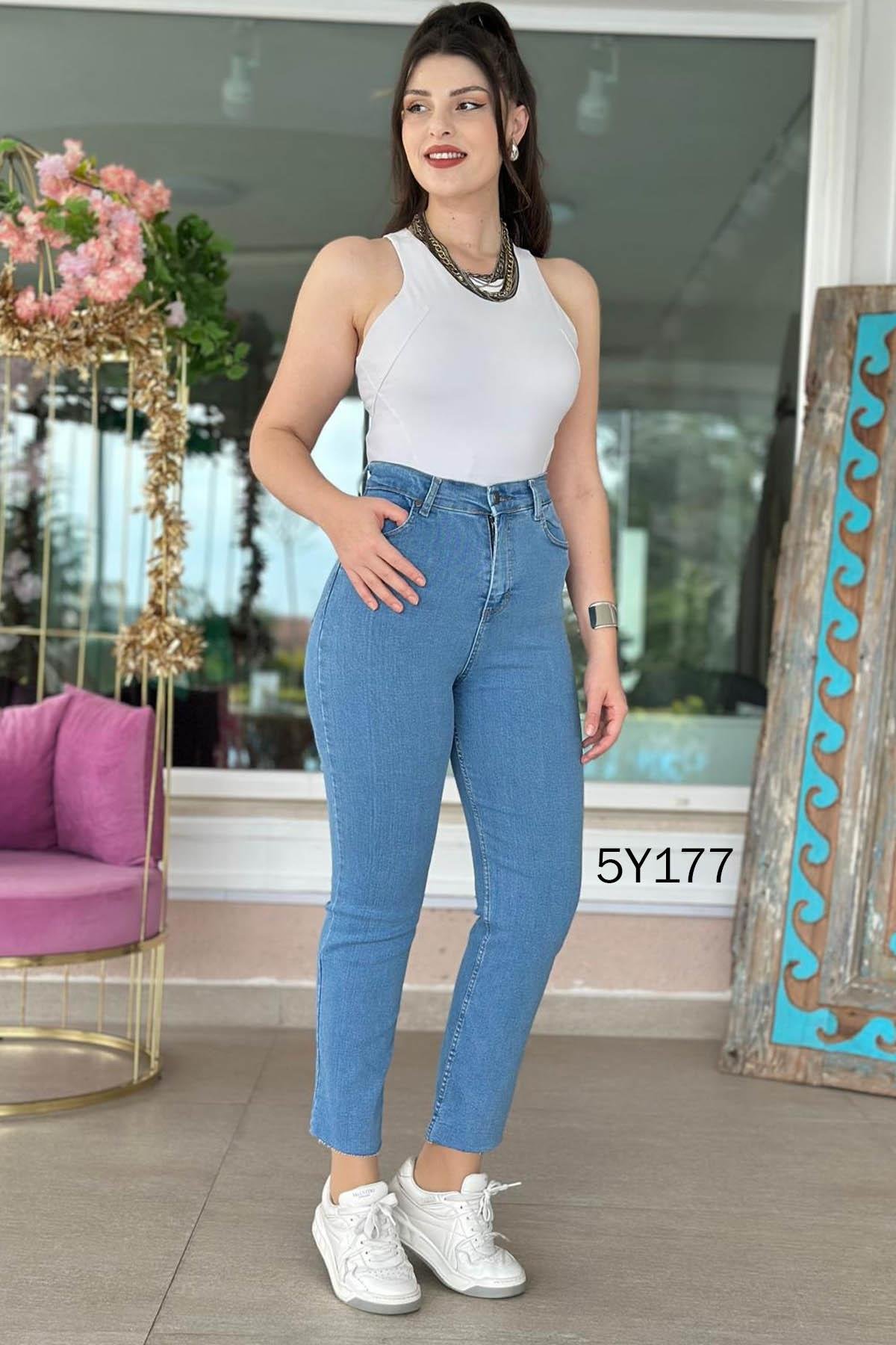 Ultra Likra Boyfit Kot Pantolon