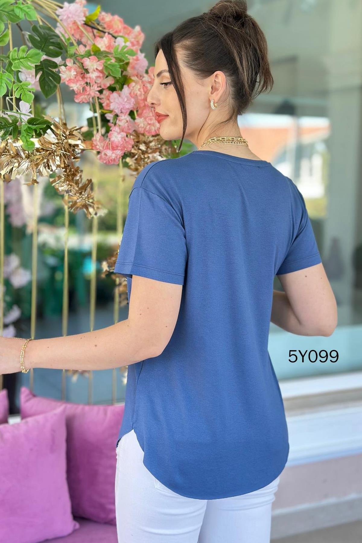 V Yaka Bambu Basic Tshirt
