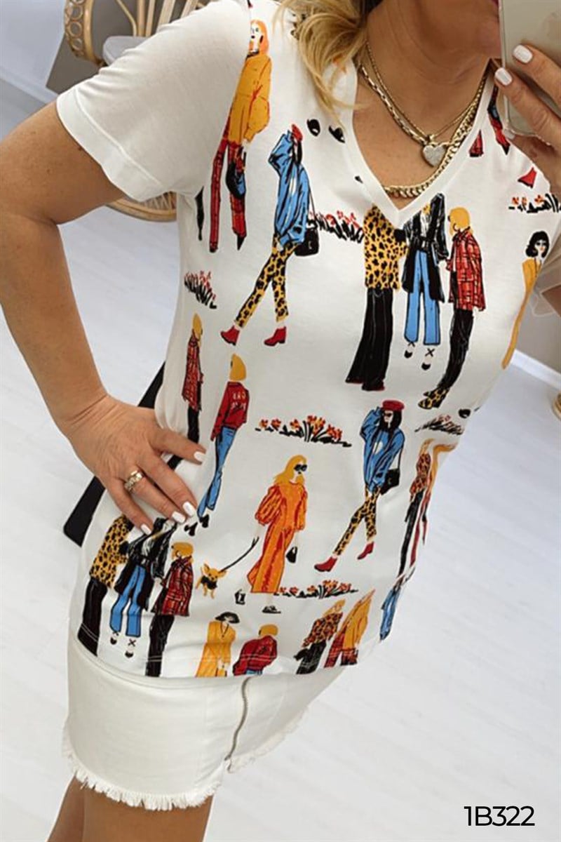 V Yaka Bambu Tshirt