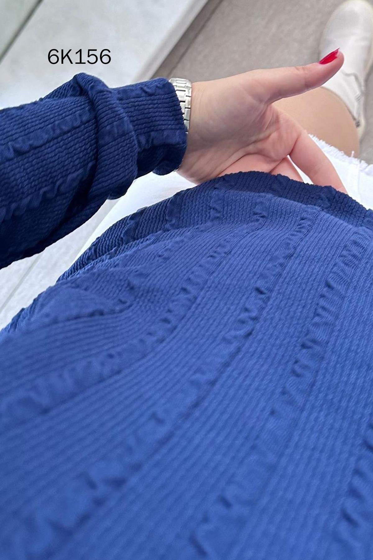 V Yaka Veronica Triko Bluz