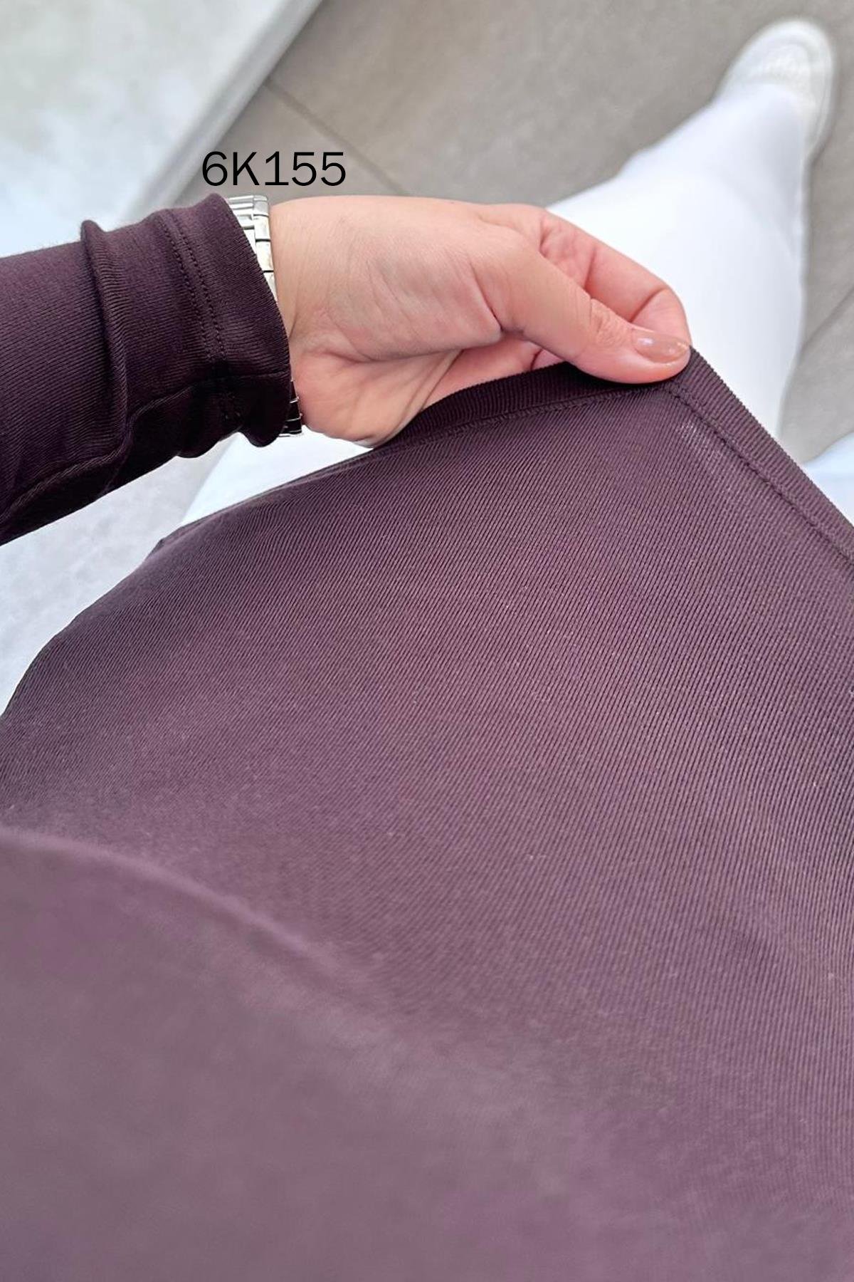 Yarım Balıkçı Yaka Likralı Body