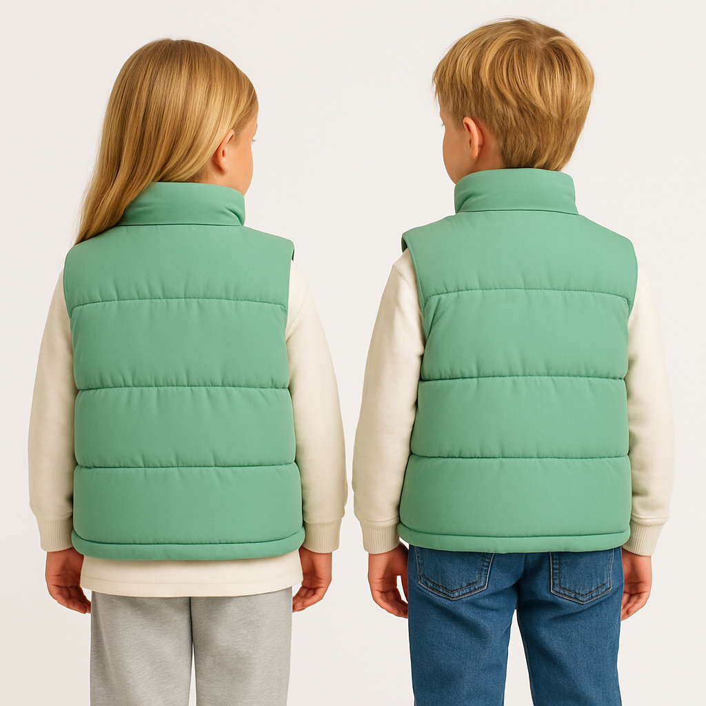 Unisex Yelek Yeşil