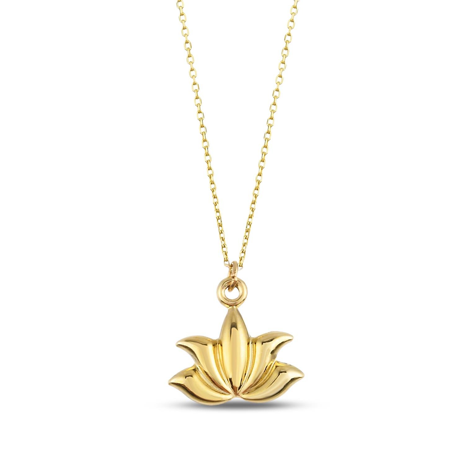 ALTIN LOTUS KOLYE