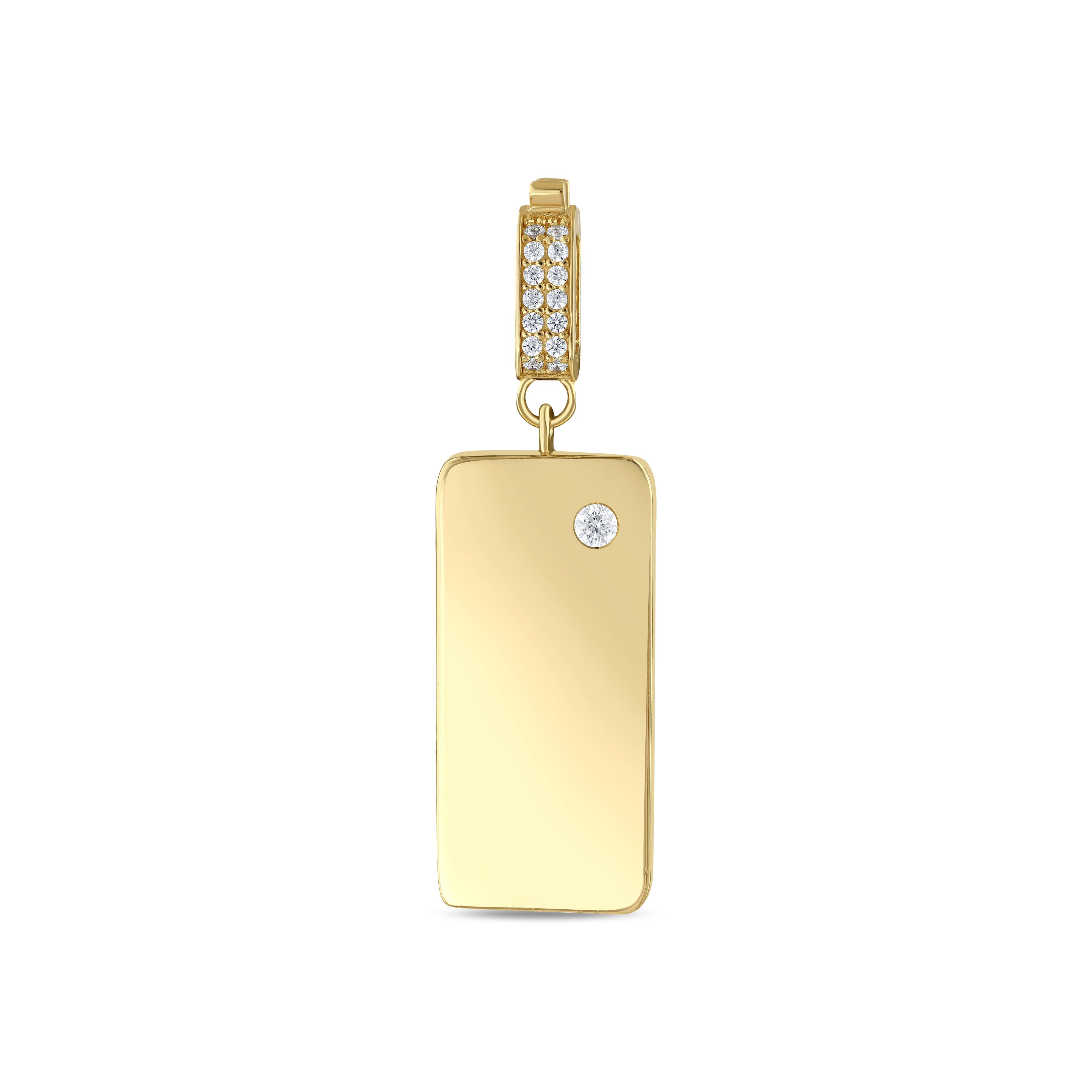 ALTIN PLAKA CHARM
