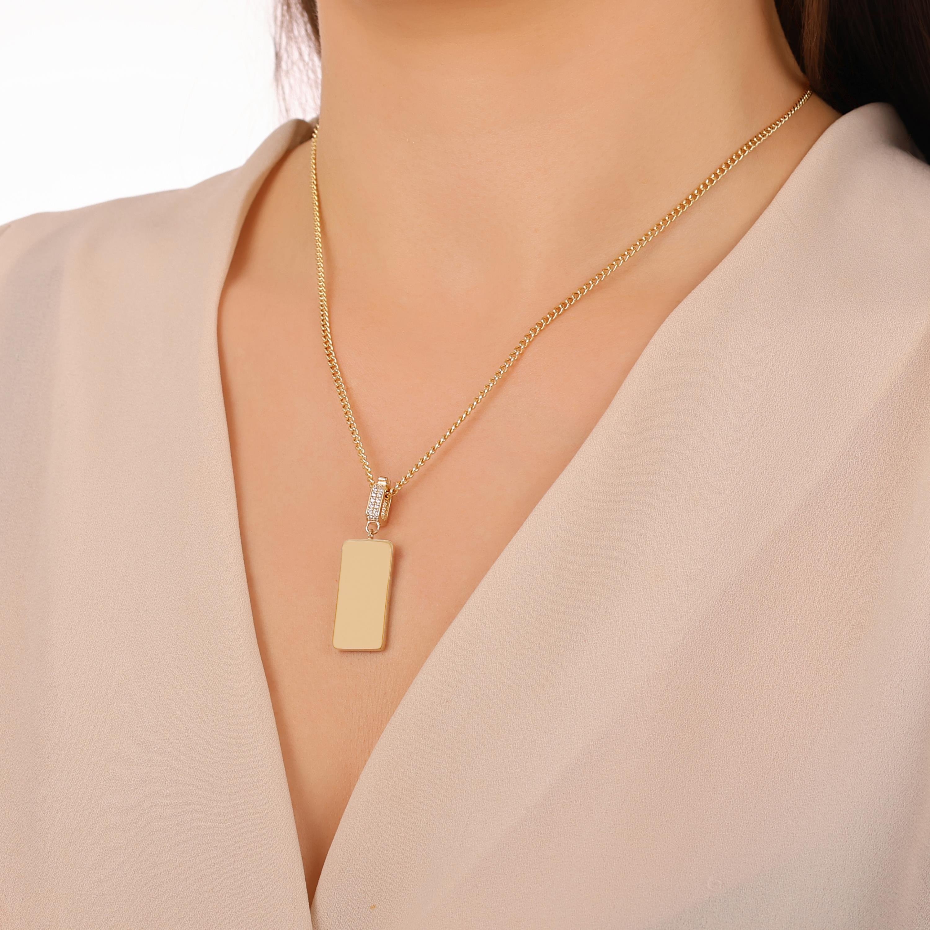 ALTIN PLAKA CHARM