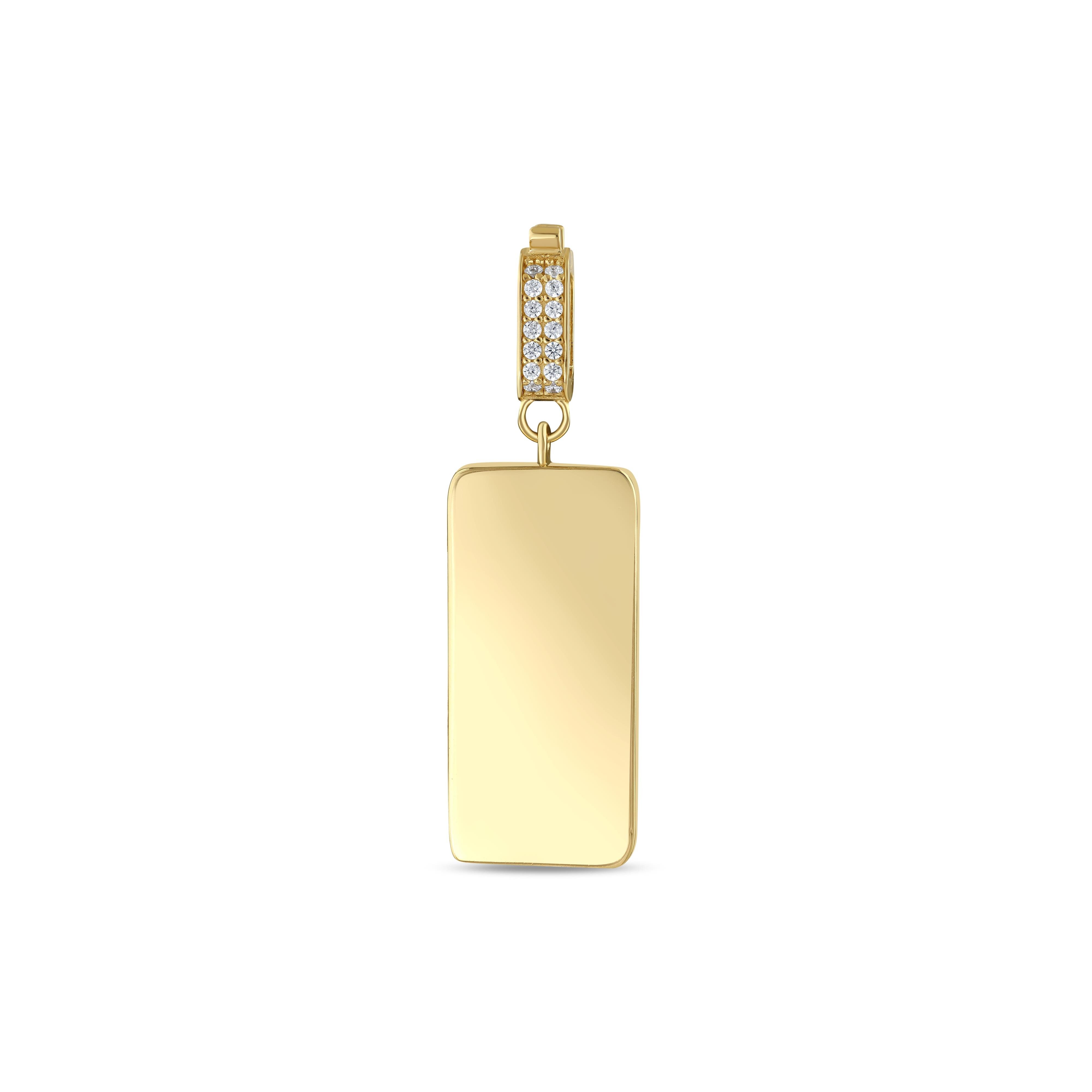 ALTIN PLAKA CHARM