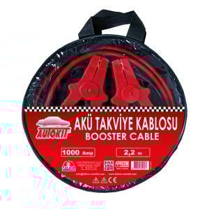 AKÜ TAKVİYE KOBLOSU ''ŞEFFAF ÇANTA'' 1000 AMP