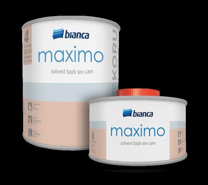 BİANCA STELLA MAXIMO SOLVENT BAZLI SIVI CAM PARLAK 0,500 LT