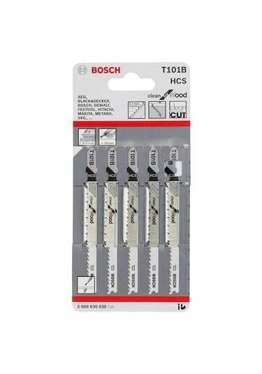 BOSCH-Dekupaj Bıçağı CleanforWood T101B 5'li
