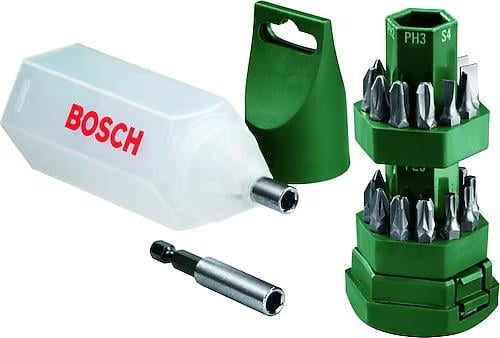 BOSCH-DIY-P 25 Parça Vidalama Ucu Seti SD-Box