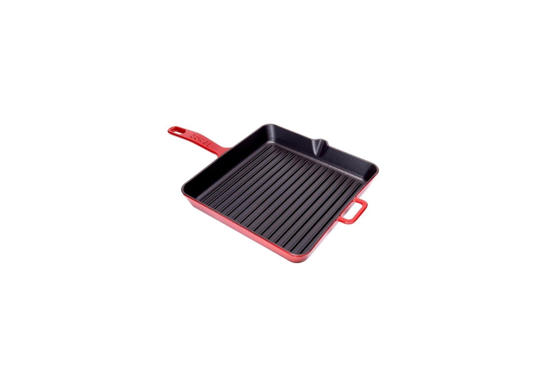 IZGARA TAVA 30X30 KIRMIZI