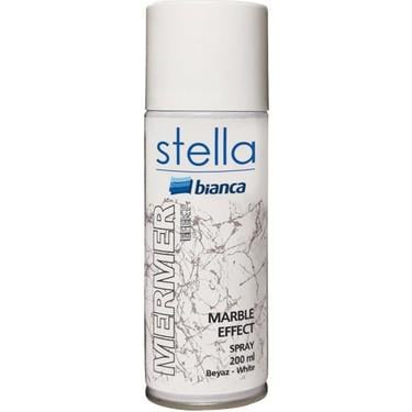 Stella Sprey Mermer Efekt Beyaz 200 Ml