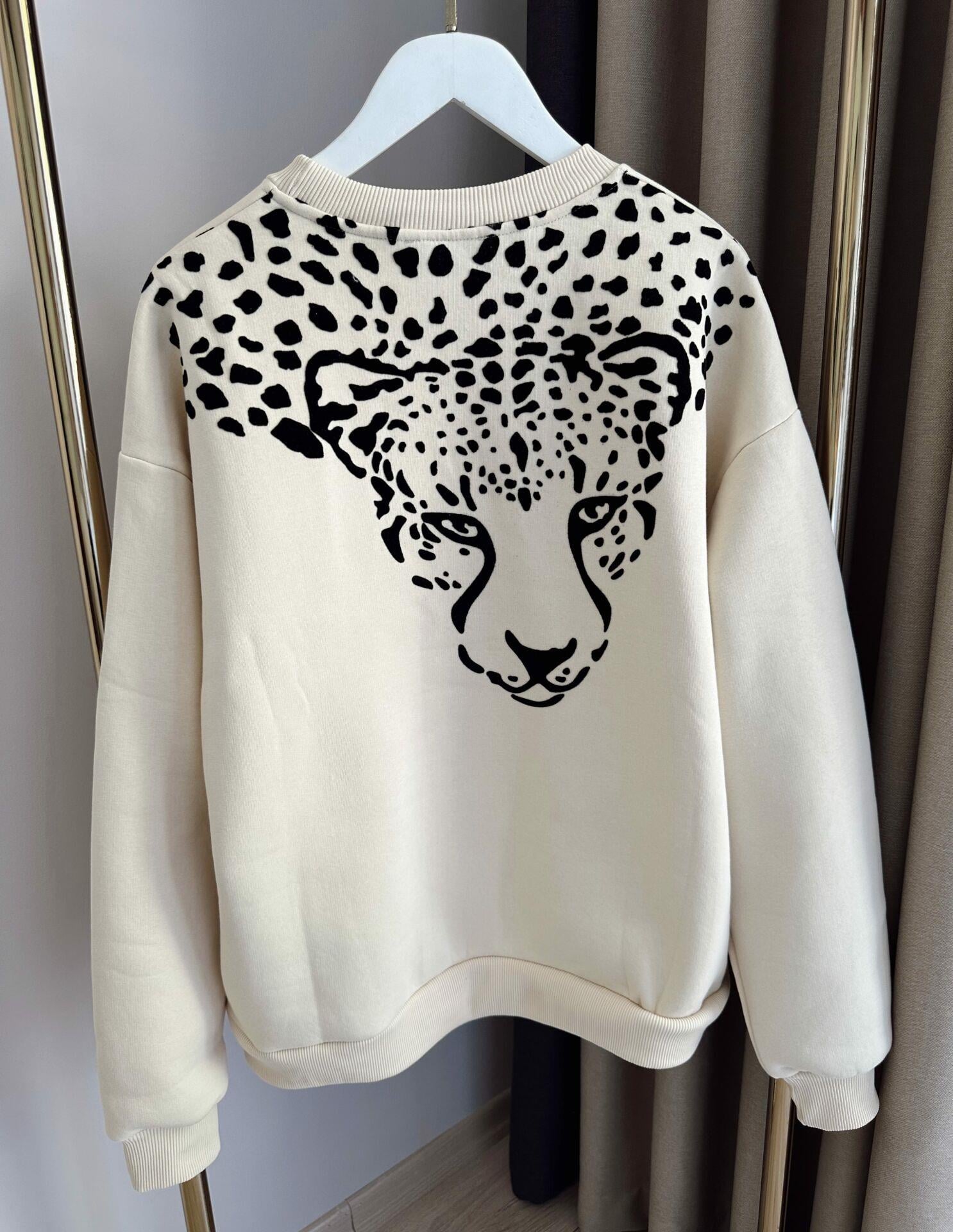 Baskı Detaylı Sweatshirt