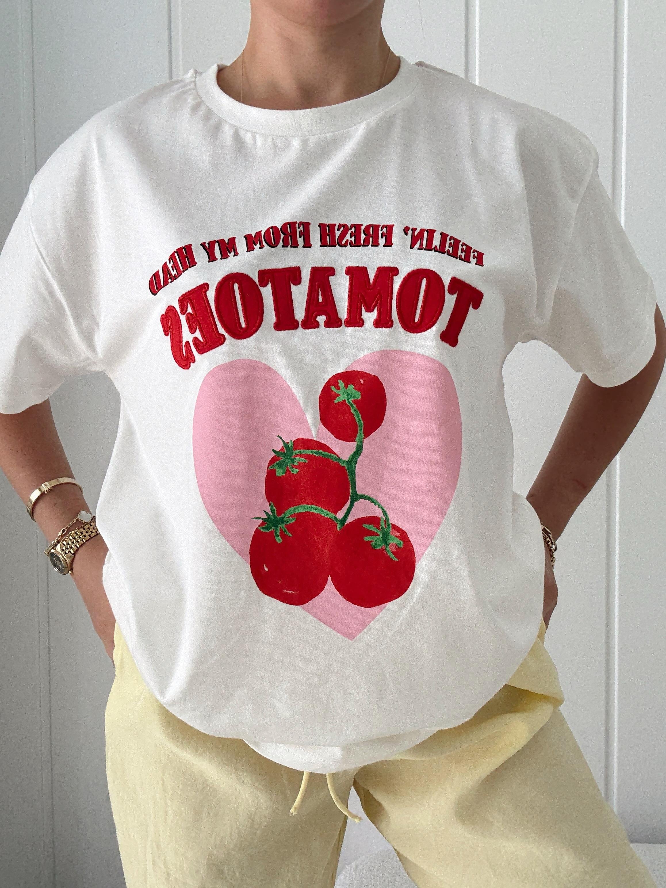 Baskı Detaylı Tshirt TOMATOES