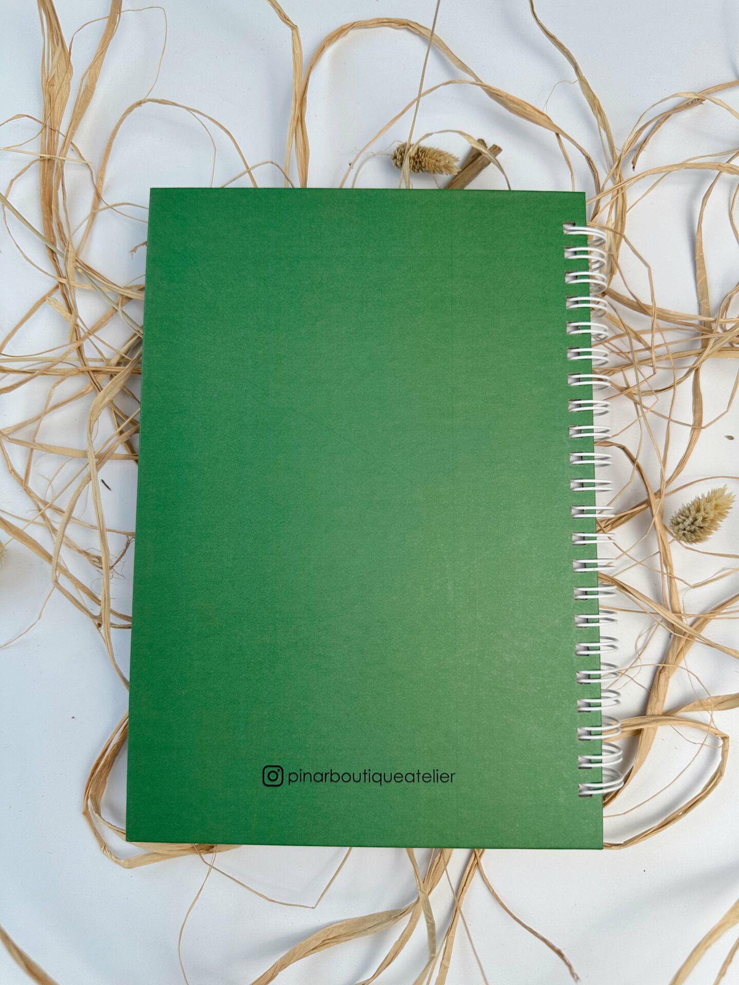 Motto Kapaklı Defter 'Bedel'