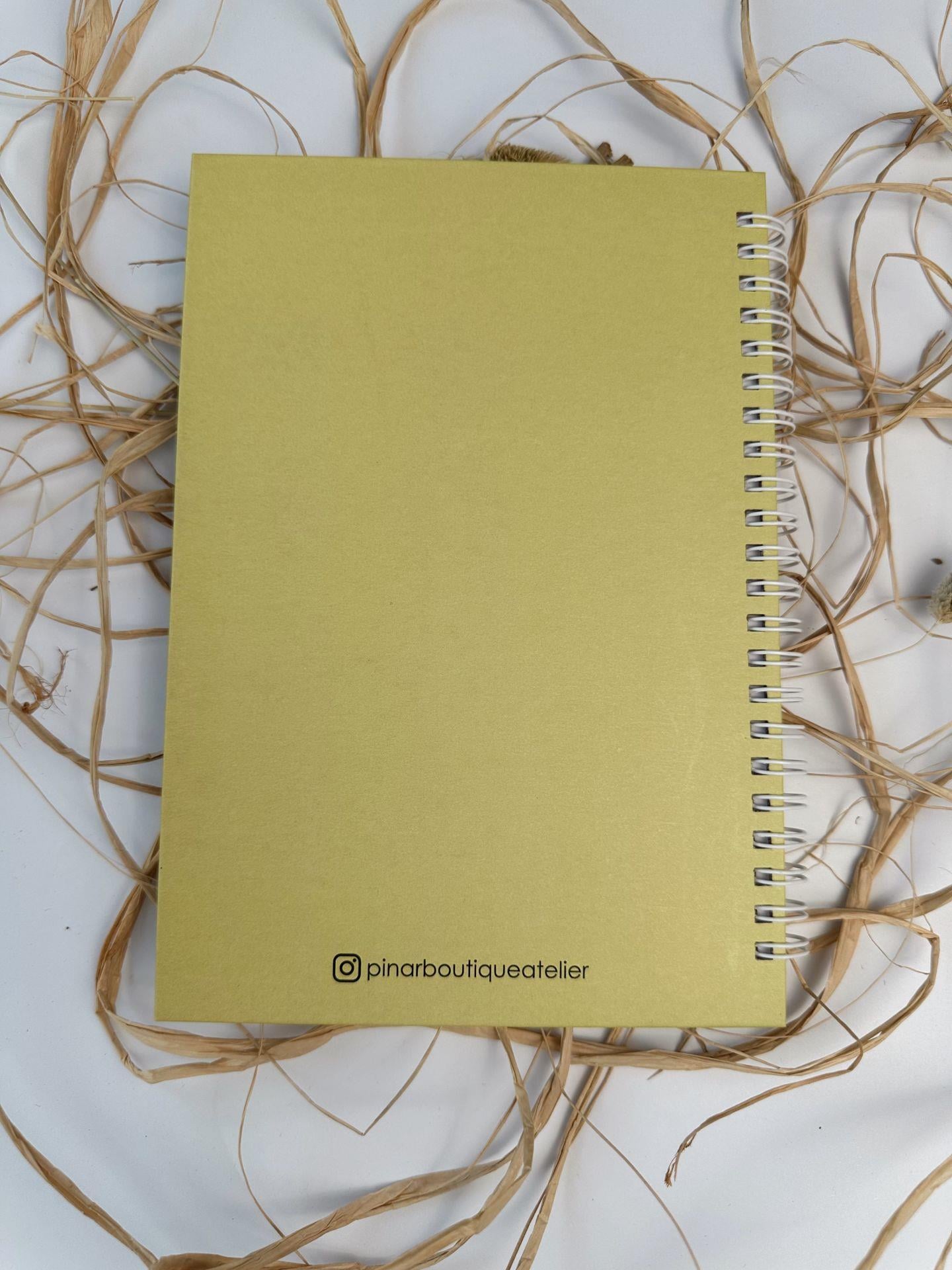 Motto Kapaklı Defter 'Yorgun'