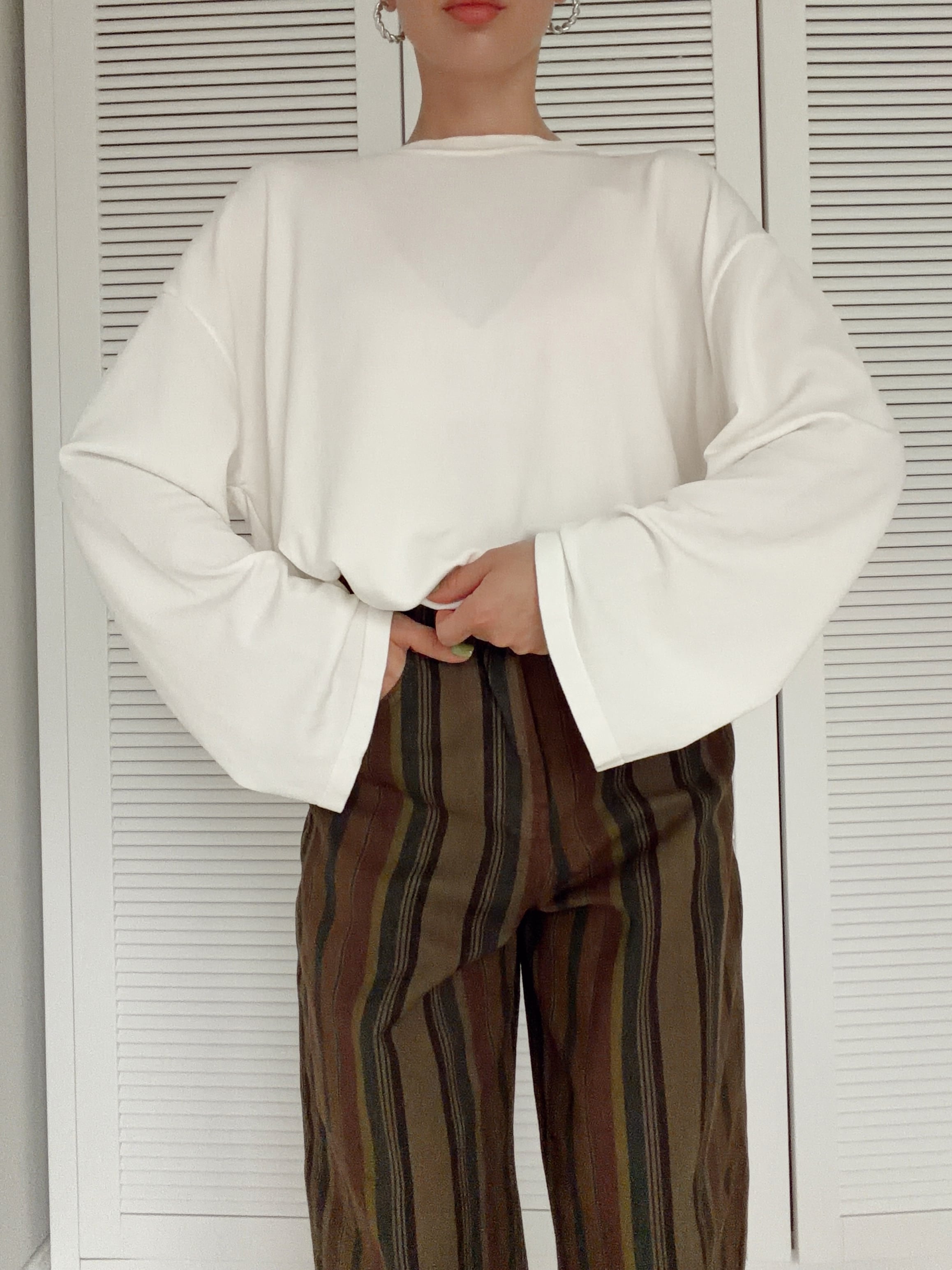 Oversize Merserize Body Ekru 