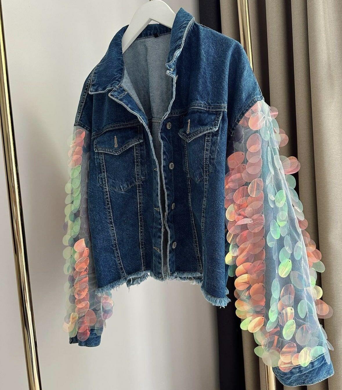 Paillette Denim Jacket PB Co.