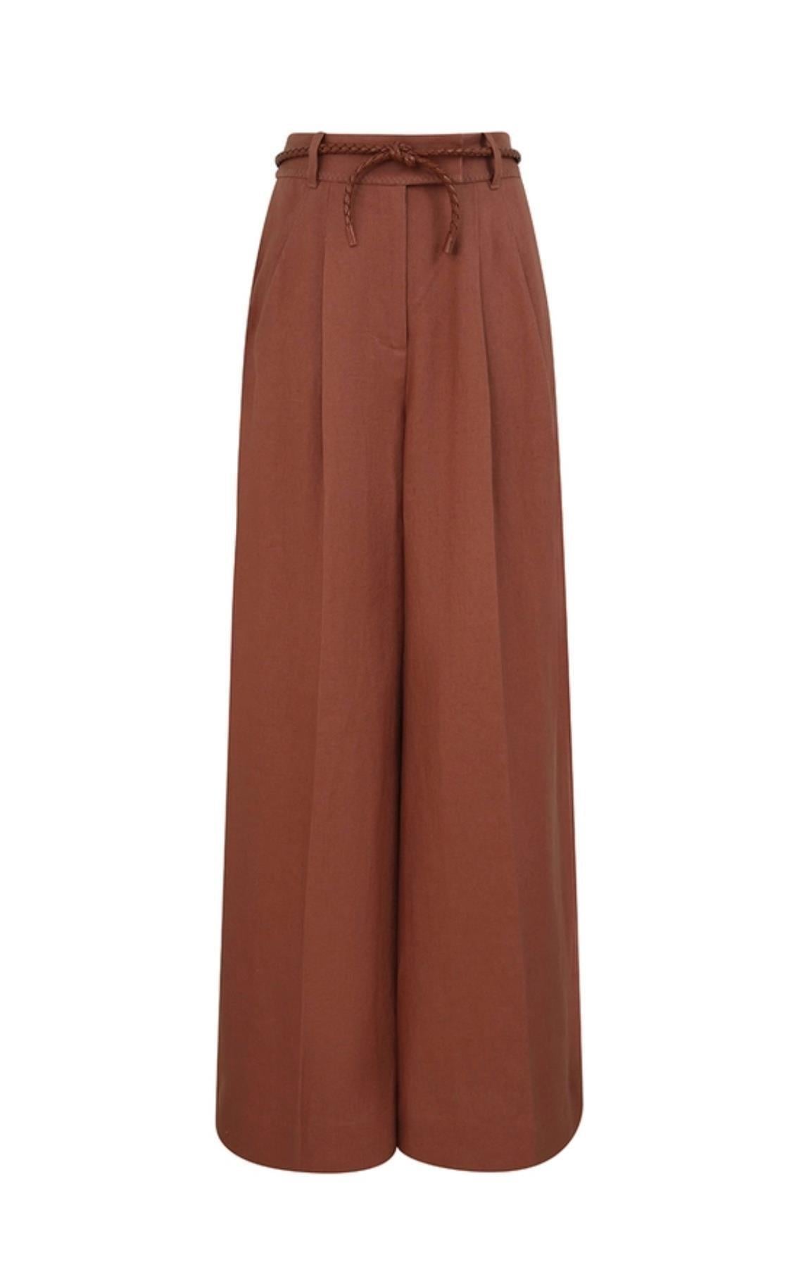 Kiremit Kemerli Premium Pantolon