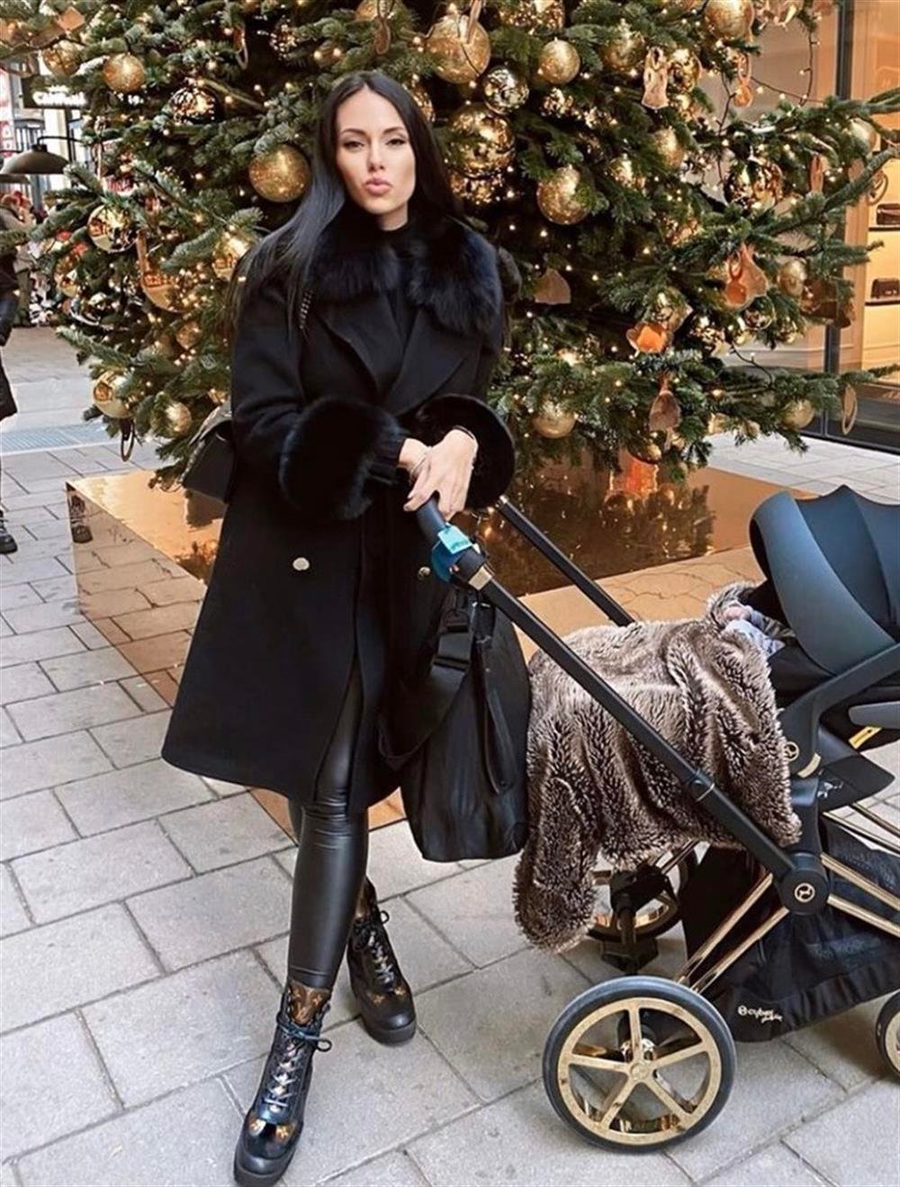WOOL CASHMERE COAT BLACK