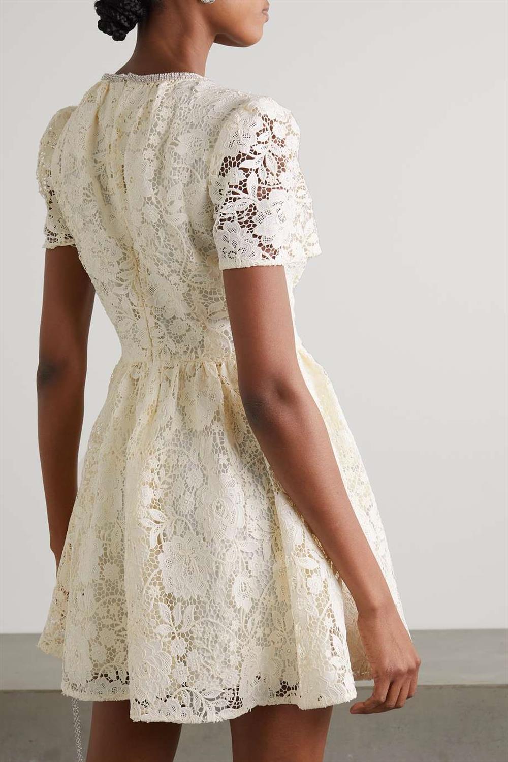 Design Mini Lace Dress