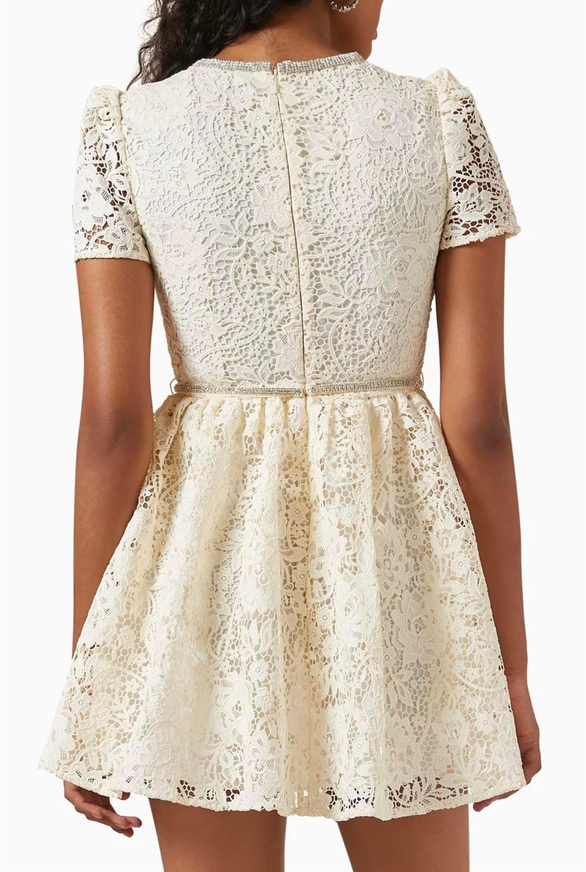Design Mini Lace Dress