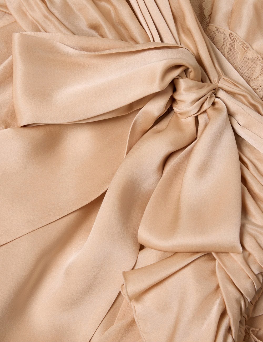 TASARIM PREMİUM %100 İPEK DANTELLİ BLUZ VE PANTOLON TAKIM  
