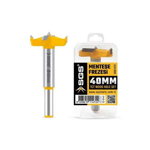 AHŞAP MENTEŞE FREZESİ 40 MM