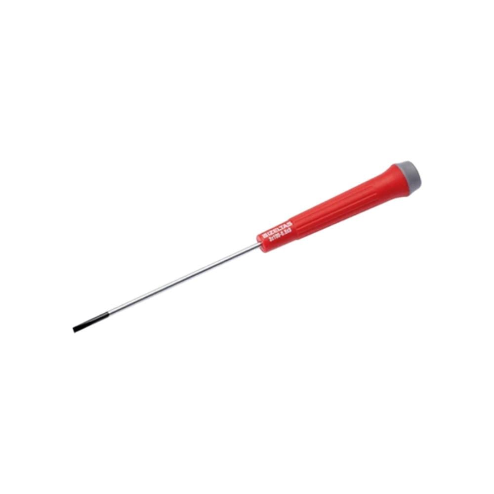 İzeltaş 3x80 Klemens Düz Tornavida 
