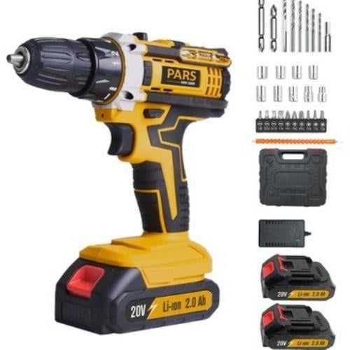 Pars PR4320 20V 2.0Ah Çift Akülü Darbeli Vidalama Matkap + 28 Parça Aksesuar