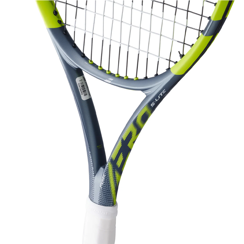 BabolatBabolat Pure Aero S Lite Gen9 Tenis Raketi 255gr - Metalik Gri/Fluo Sarı