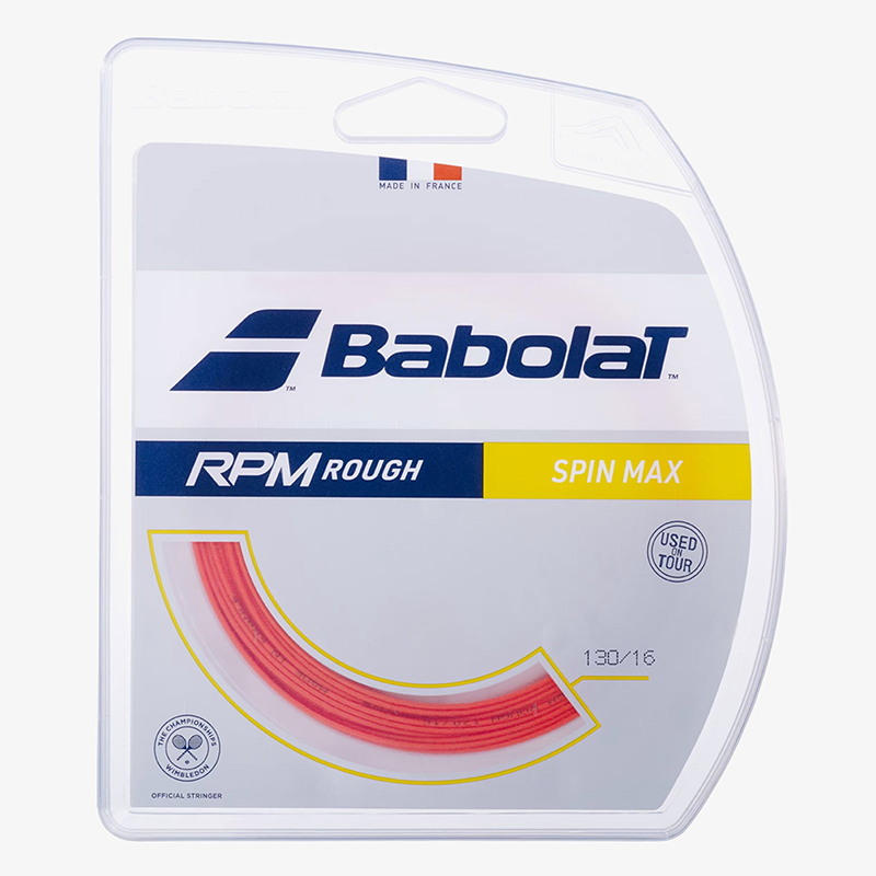 BabolatBabolat RPM Rough Kordaj 12m - 1.30mm - Fluo Kırmızı