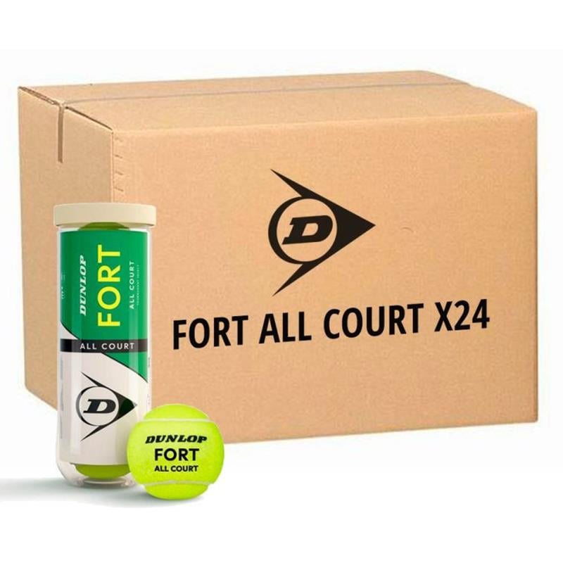 DunlopDunlop Fort All Court 3x24 Koli Tenis Topu 