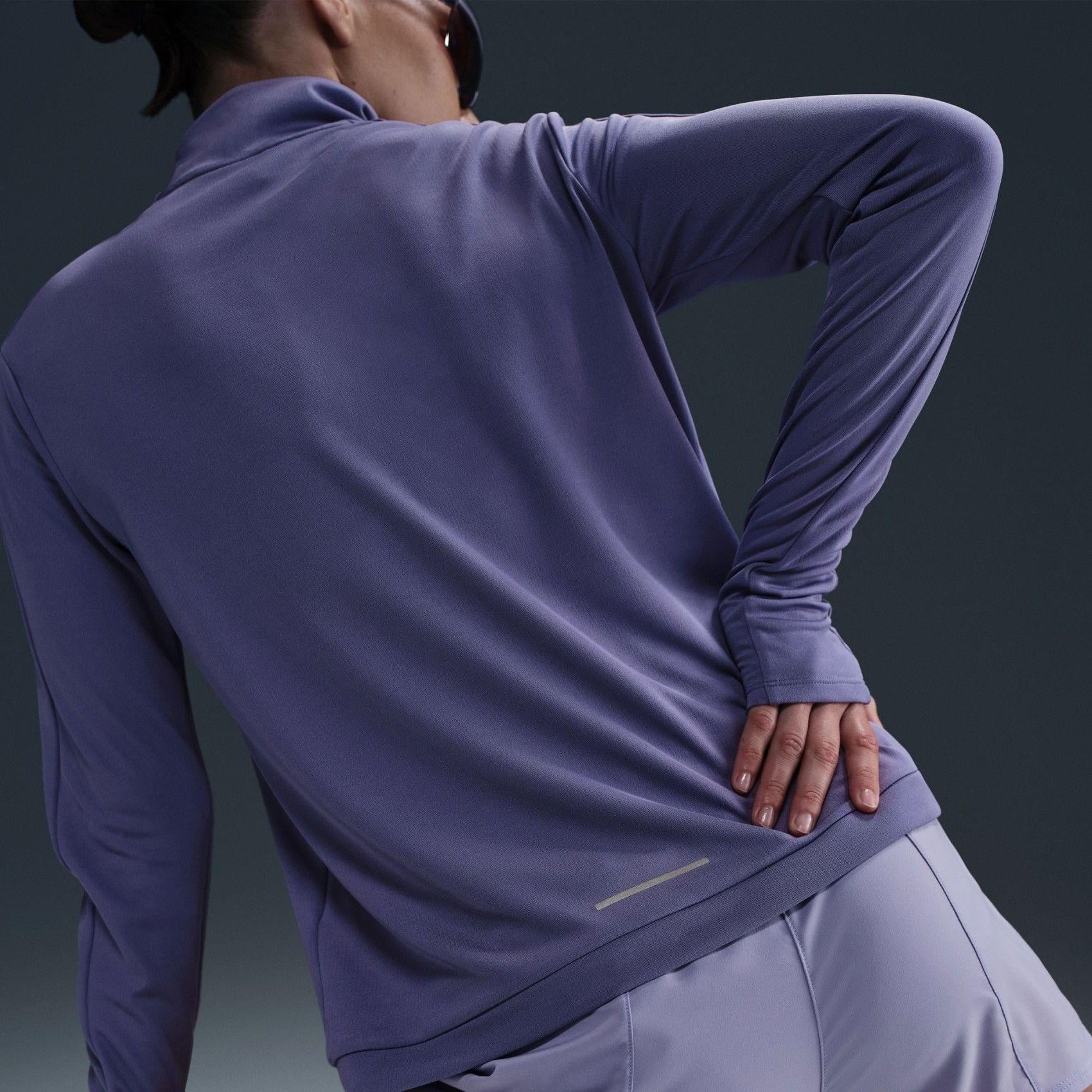 NikeNike Dri-FIT Pacer HZ Kadın Çeyrek Fermuarlı Uzun Kollu Üst